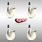 Service Caster 5 Inch 316SS Nylon Wheel Swivel 1-3/8 Inch Expanding Stem Caster Set Lock Brake SCC-SS316TTLEX20S514-NYS-138-4 - alternate 3
